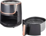GoWISE Digital Air Fryer Black And Rose Gold, Touch Control - Image 3