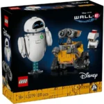 Lego Disney Pixar WALL-E And EVE Set Collectible Display Gift