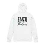 Man of God Lion Cross Graphic Hoodie Christian Faith Mens - Image 2