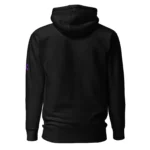DWL Purple Graphic Black Pullover Hoodie Streetwear Sweatshirt - Image 5
