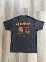Vintage Ozzfest 2001 Tour Graphic Band T Shirt Black - Image 6