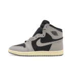 Air Jordan 1 Retro High OG Shadow Grey Black Mens Trainers - Image 4