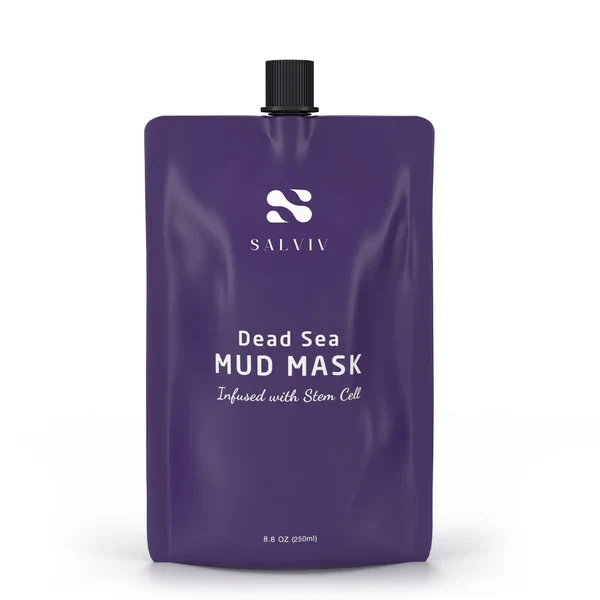 s-l1600 (41) SALVIV Dead Sea Mud Mask 250ml Stem Cell Purifying Face Mask - Image 1