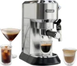 DeLonghi Dedica EC685 Espresso Machine Slim Stainless, 15-Bar