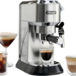 DeLonghi Dedica EC685 Espresso Machine Slim Stainless, 15-Bar