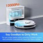 ILIFE Robot Vacuum with Self-Empty Station LiDAR, App Control - Image 4