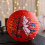 Chinese Floral Paper Lantern Round Hanging Wedding Party Festival - Image 3