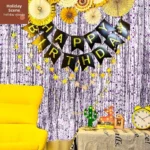Star Foil Fringe Curtain Backdrop Party Photo Wall Doorway Decor - Image 3