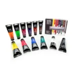 Liquitex Basics Acrylic Paint Set 12 Piece Assorted Artist Colours - Image 3