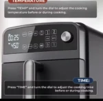 Dual Drawer Air Fryer Double Basket Stack Cook 2 Foods at Once - Image 4
