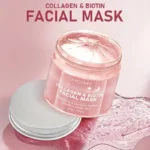 Collagen And Biotin Facial Mask for Hydrated Smooth Skin - Image 3