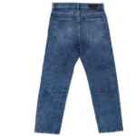 Diesel Jeans Mens Regular Straight Leg Mid Blue Wash Designer New - Image 5