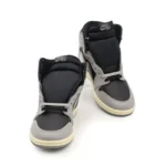 Air Jordan 1 Retro High OG Shadow Grey Black Mens Trainers - Image 5