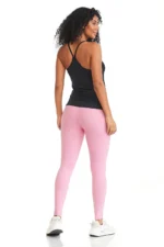 Brazilian Gym Top Womens Strappy Back Black Workout Yoga Fitness Tank - Image 3