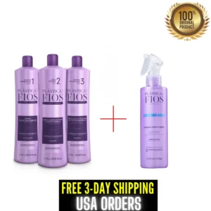 Cadiveu Plastica dos Fios Keratin Treatment Kit 3x1L