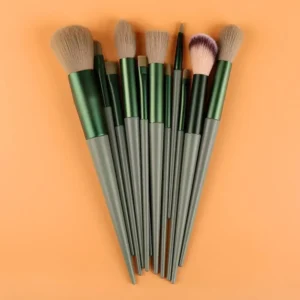 13Pcs Pro Makeup Brush Set Foundation Eyeshadow Blush Powder