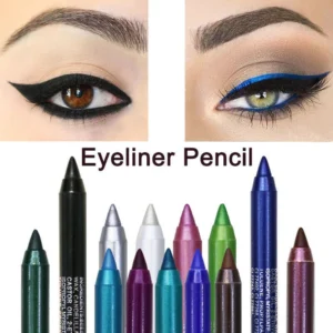 Colorful Waterproof Gel Eyeliner Pencil Long Lasting Smudge