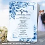 Personalised Wedding Seating Plan Custom Names Table Chart Print - Image 5