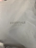 Essentials Fear of God Premium Grey Pullover Hoodie - Image 3