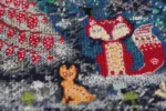 Counted Cross Stitch Kit Winter Forest Deer Fox Christmas Woodland - Image 4