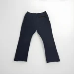 Navy Tech Fleece Open-Hem Jogger Trousers Snap Button - Image 4
