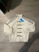 Adidas Originals Suede Track Jacket Toggle Buttons 3-Stripes - Image 4