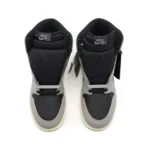 Air Jordan 1 Retro High OG Shadow Grey Black Mens Trainers - Image 2