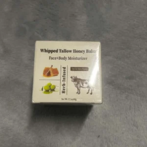 Whipped Tallow Honey Balm Face And Body Moisturizer 2.1oz