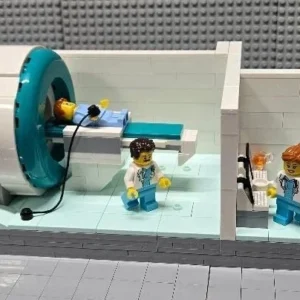 LEGO MRI Scanner Hospital Medical Room Building Block Set