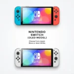 Nintendo Switch OLED HEG-001 64GB White Joy-Con 7" Vivid Display Set - Image 5