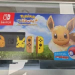Nintendo Switch Pokemon Let's Go Eevee Edition Console Poke Ball Plus