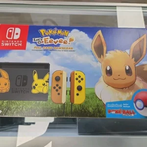 Nintendo Switch Pokemon Let's Go Eevee Edition Console Poke Ball Plus