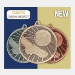 Stamped Iron Football Medal New Design Award Medal Set