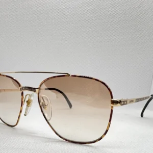 Carrera Vintage Aviator Sunglasses Gold Tortoise Brown Gradient