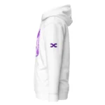 DWL Purple Graphic Black Pullover Hoodie Streetwear Sweatshirt - Image 3