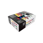 Liquitex Basics Acrylic Paint Set 12 Piece Assorted Artist Colours - Image 5