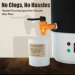 16L Large Electric Wax Melter Pot Spigot Tap Candle Making Kit - Image 6