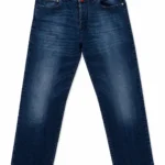 Kiton Mens Luxury Jeans Italian Designer Denim Faded Blue Straight Fit