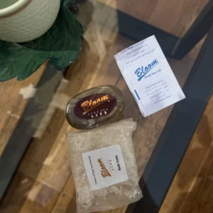 Bloom Dead Sea Mineral Set Mud Soap Bath Salts Packet Mask