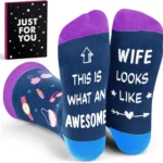 Funny Wife Gift Socks for Anniversary, Valentine & Wedding