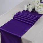 Satin Table Runner Multi Colour Wedding Party Banquet - Image 2