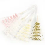 Pearl Flower Stamens DIY Wedding Bouquet Cake Craft Pink Gold New