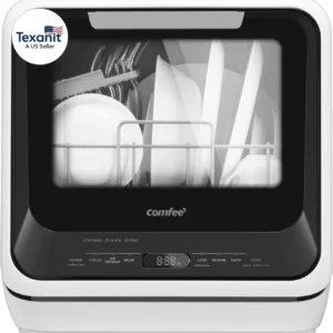 Comfee Countertop Dishwasher No Install Needed, Multi-Program