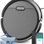 6600Pa Super-Slim Robot Vacuum Mop 2.99in 4 Brushes App Remote