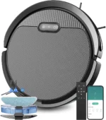 6600Pa Super-Slim Robot Vacuum Mop 2.99in 4 Brushes App Remote