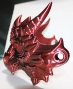 Dragon Masquerade Mask Horned Cosplay And Halloween Half Mask - Image 2