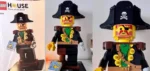 LEGO House Exclusive Pirate Captain Minifigure Tribute Rare New - Image 2