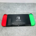 Nintendo Switch HAC-001 Neon Green Red Joy-Con Excellent Tested Bundle - Image 2