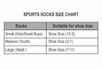 Football Socks Adult Kids Sports Match Socks 3 Stripe Multi Colours - Image 6