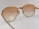 Carrera Vintage Aviator Sunglasses Gold Tortoise Brown Gradient - Image 6